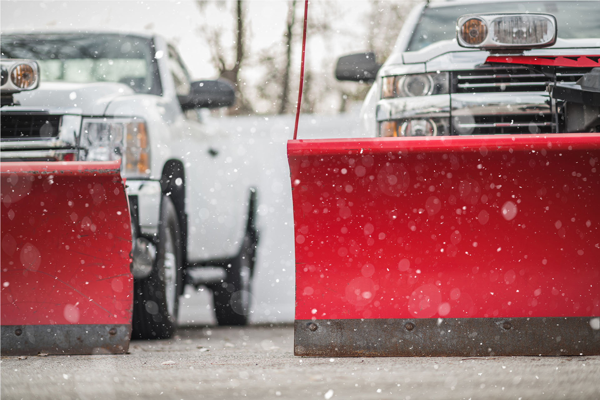 snow plowing service